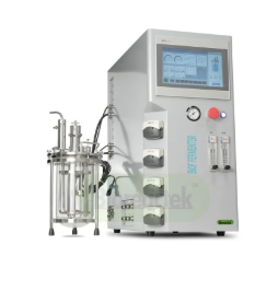 Industrial bioreactors are large-scale vessels